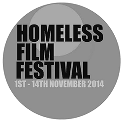 logo homeless film festival