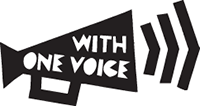 logo with one voice